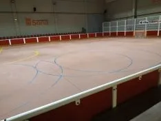 Una imagen de la pista donde juega el Laguna Negra. /CLNH