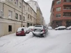 Gran nevada en Soria capital 2021. Soria Noticias.