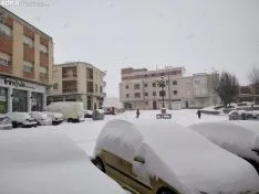 Gran nevada en Soria capital 2021. Soria Noticias.
