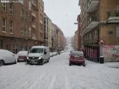 Gran nevada en Soria capital 2021. Soria Noticias.