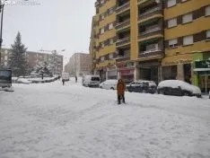 Gran nevada en Soria capital 2021. Soria Noticias.