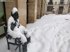 Gran nevada en Soria capital 2021. Soria Noticias.