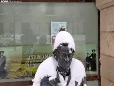 Gran nevada en Soria capital 2021. Soria Noticias.