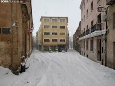 Gran nevada en Soria capital 2021. Soria Noticias.