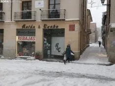 Gran nevada en Soria capital 2021. Soria Noticias.