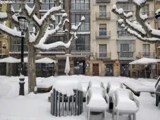 Gran nevada en Soria capital 2021. Soria Noticias.