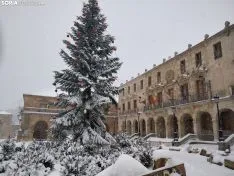 Gran nevada en Soria capital 2021. Soria Noticias.