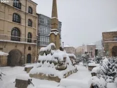 Gran nevada en Soria capital 2021. Soria Noticias.