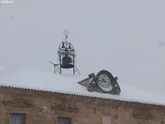 Gran nevada en Soria capital 2021. Soria Noticias.