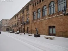 Gran nevada en Soria capital 2021. Soria Noticias.