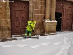 Gran nevada en Soria capital 2021. Soria Noticias.