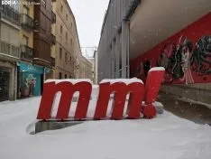 Gran nevada en Soria capital 2021. Soria Noticias.