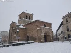 Paseo por la nevada Soria.