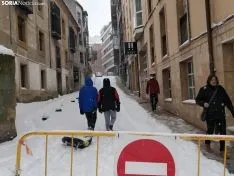 Paseo por la nevada Soria.