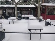 Paseo por la nevada Soria.