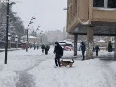 Paseo por la nevada Soria.