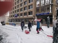 Paseo por la nevada Soria.