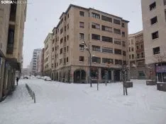 Paseo por la nevada Soria.