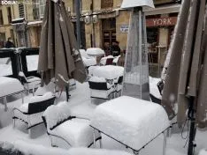 Paseo por la nevada Soria.