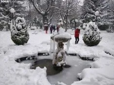 Paseo por la nevada Soria.
