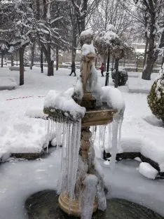 Paseo por la nevada Soria.
