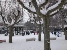 Paseo por la nevada Soria.