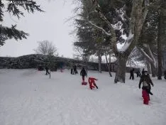 Paseo por la nevada Soria.