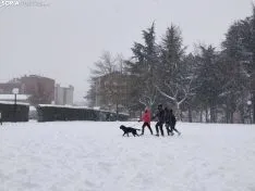 Paseo por la nevada Soria.