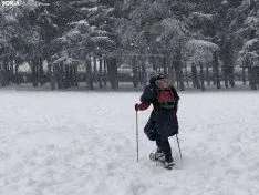 Paseo por la nevada Soria.
