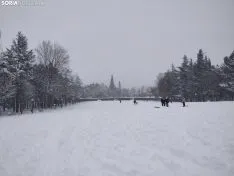Paseo por la nevada Soria.