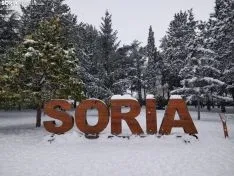 Paseo por la nevada Soria.
