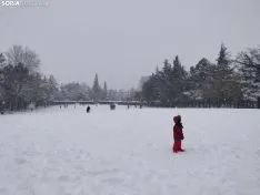 Paseo por la nevada Soria.
