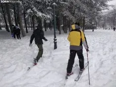 Paseo por la nevada Soria.