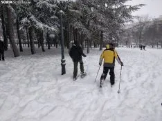 Paseo por la nevada Soria.