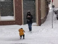 Paseo por la nevada Soria.