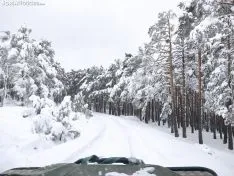 Nieve en Covaleda.