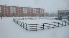 Nevada histórica en Soria.