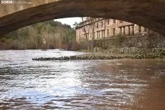Salduero y Molinos, inundados por el Duero.