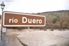 Salduero y Molinos, inundados por el Duero.
