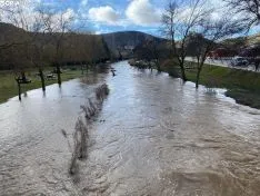 Una imagen del cauce hoy en el municipio burgense. /SN
