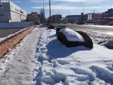 Foto 42 - La nevada de la ciudad de Soria en 50 im&aacute;genes, una semana despu&eacute;s