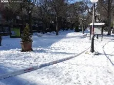 Foto 19 - La nevada de la ciudad de Soria en 50 im&aacute;genes, una semana despu&eacute;s