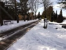 Foto 4 - La nevada de la ciudad de Soria en 50 im&aacute;genes, una semana despu&eacute;s