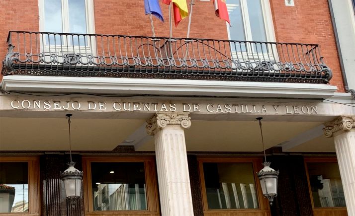 Imagen de la sede del Consejo de Cuentas de CyL, en Palencia. 