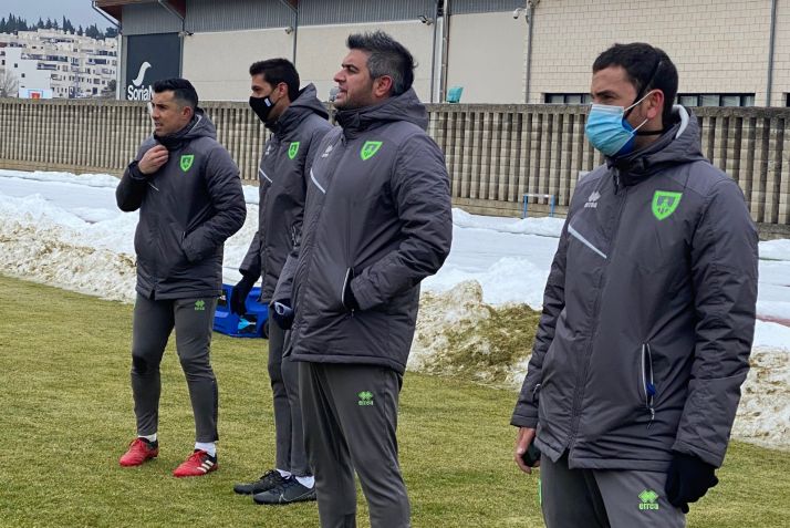 CD Numancia: La era Alex Huerta comienza hoy ante el Sporting