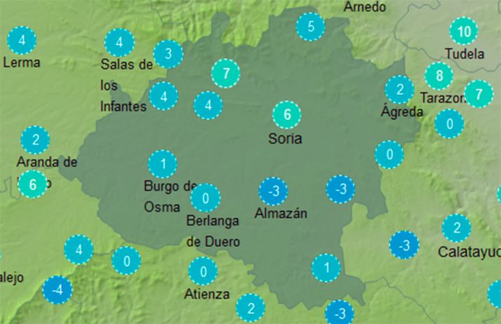 El tiempo en Soria: Más viento y nubes por la tarde