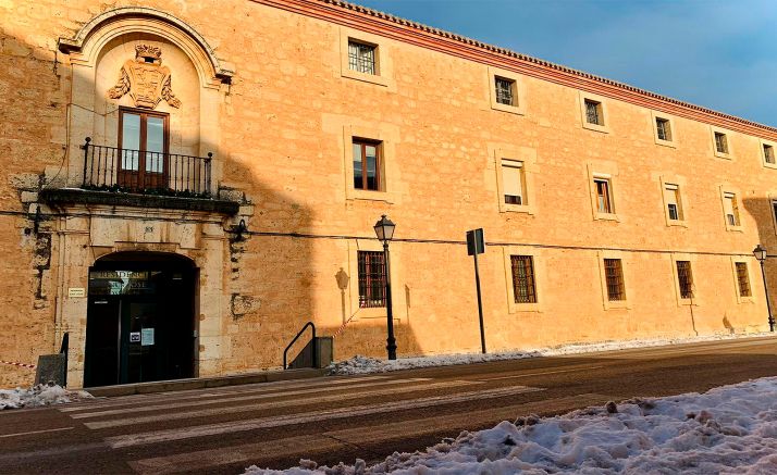 Vacunaciones en la residencia San José, en El Burgo