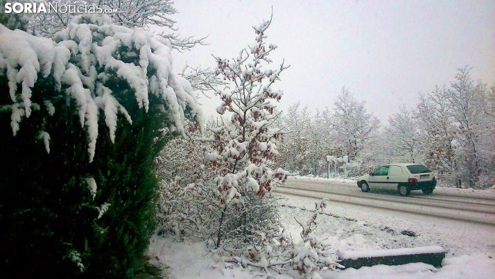 Hielo, nieve y niebla obligan a circular con precaución en 36 tramos de carreteras sorianos