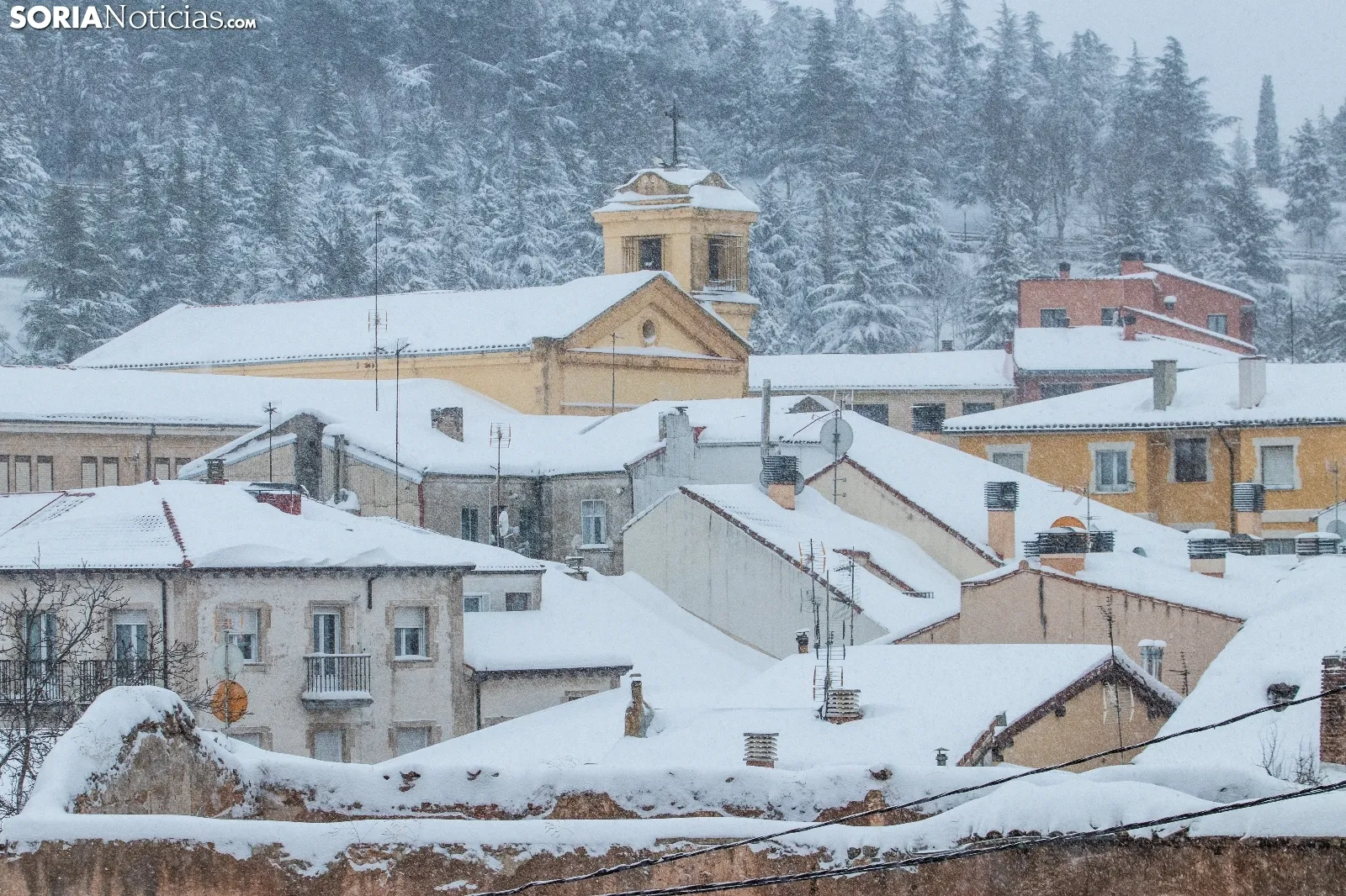 Filomena en Soria. /Viksar Fotografía