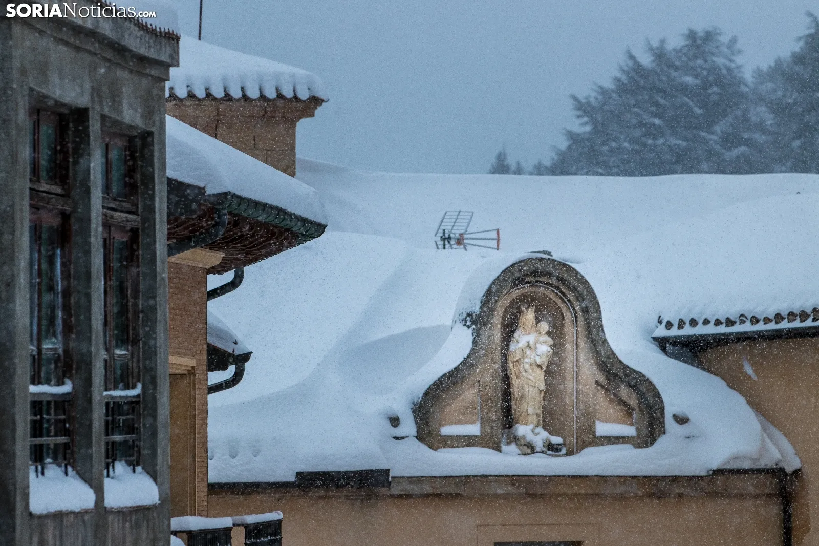 Filomena en Soria. /Viksar Fotografía